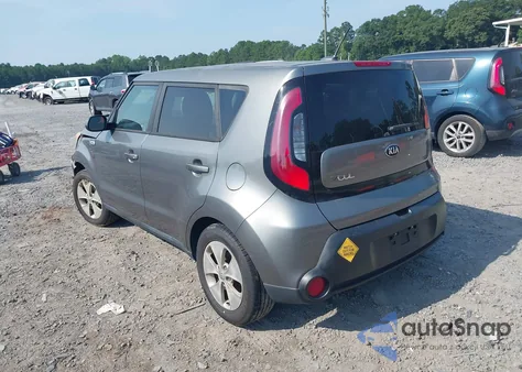 2016 Kia Soul из США, поврежденный, VIN KNDJN2A24G7367180